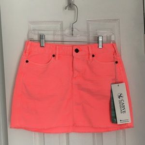 Carve Designs Neon Pink Mini Skirt